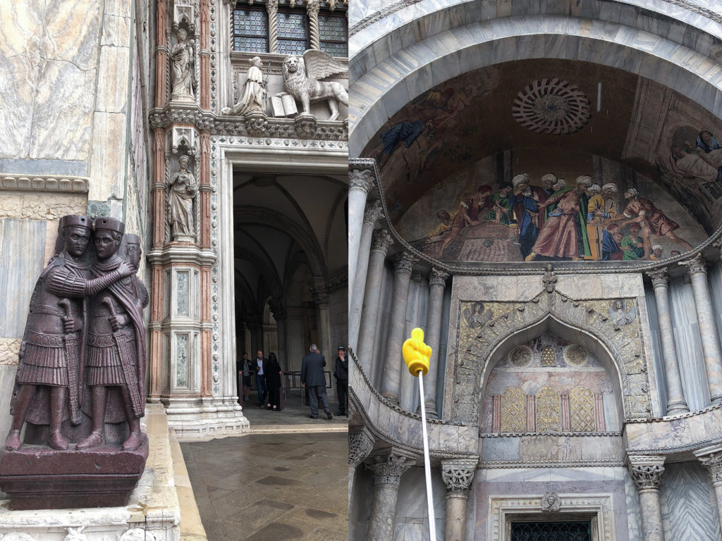 總督宮外牆四帝像|Tetrarchs statue Palazzo Ducale