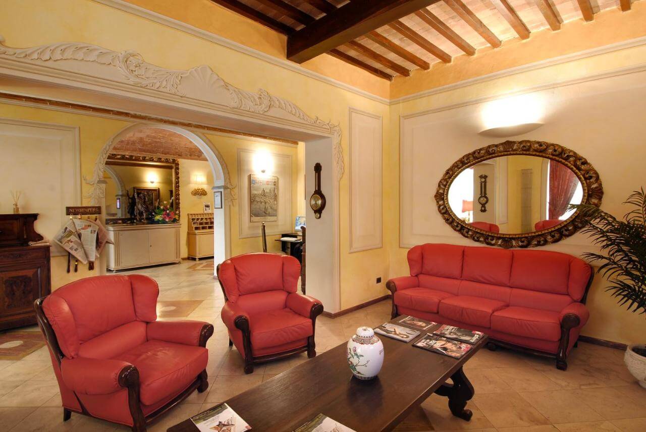 Hotel Bologna的公共空間