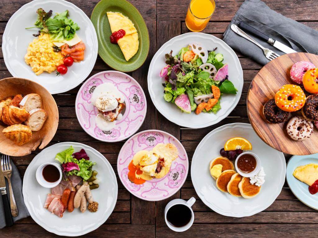 Mitsui Garden Hotel Jingugaien Tokyo Premier用餐菜色