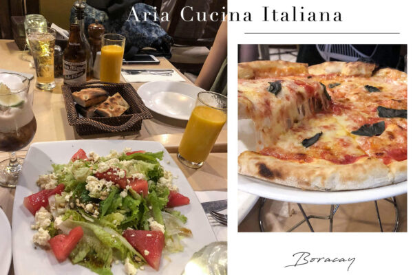 長灘島餐廳｜老牌必吃美食Aria Cucina Italiana，大推Pizza！