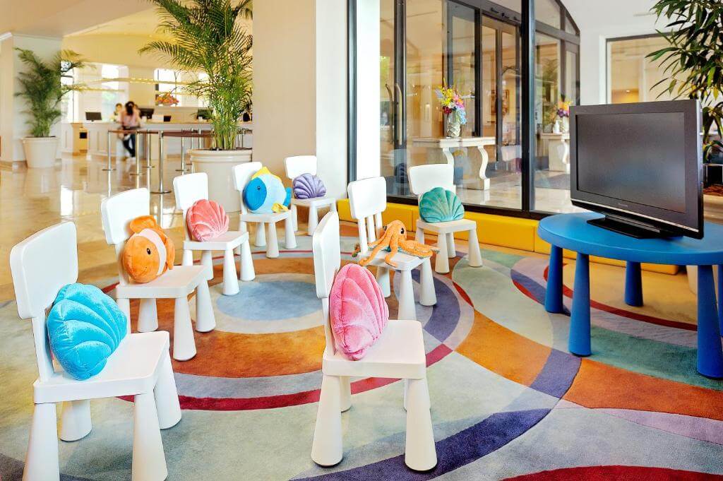 東京灣大倉飯店（Hotel Okura Tokyo Bay）兒童互動區