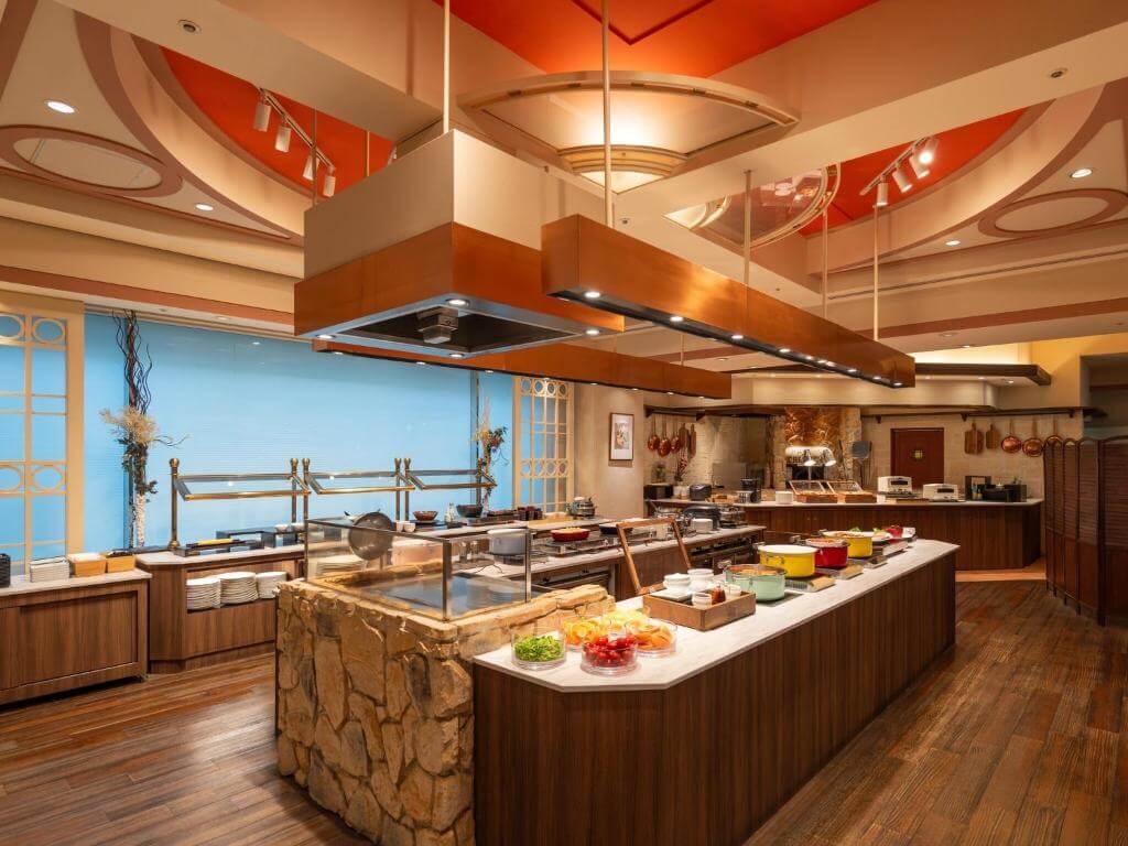 東京灣浦安布萊頓酒店（Urayasu Brighton Hotel Tokyo Bay）用餐區