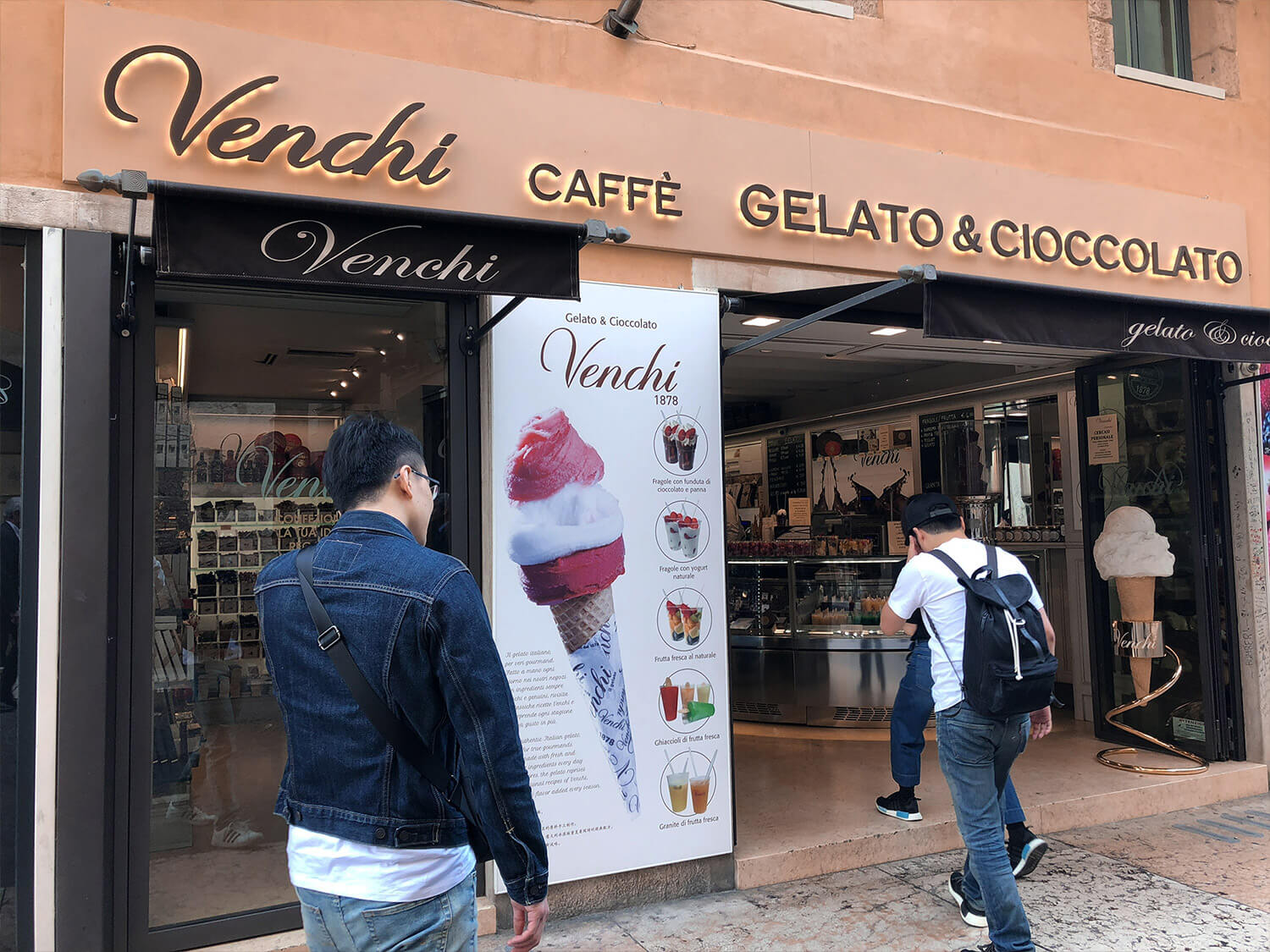 Venchi gelato義大利冰淇淋venora分店