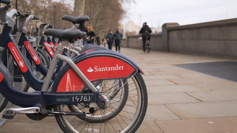 倫敦共享單車Santander Cycle租借方式
