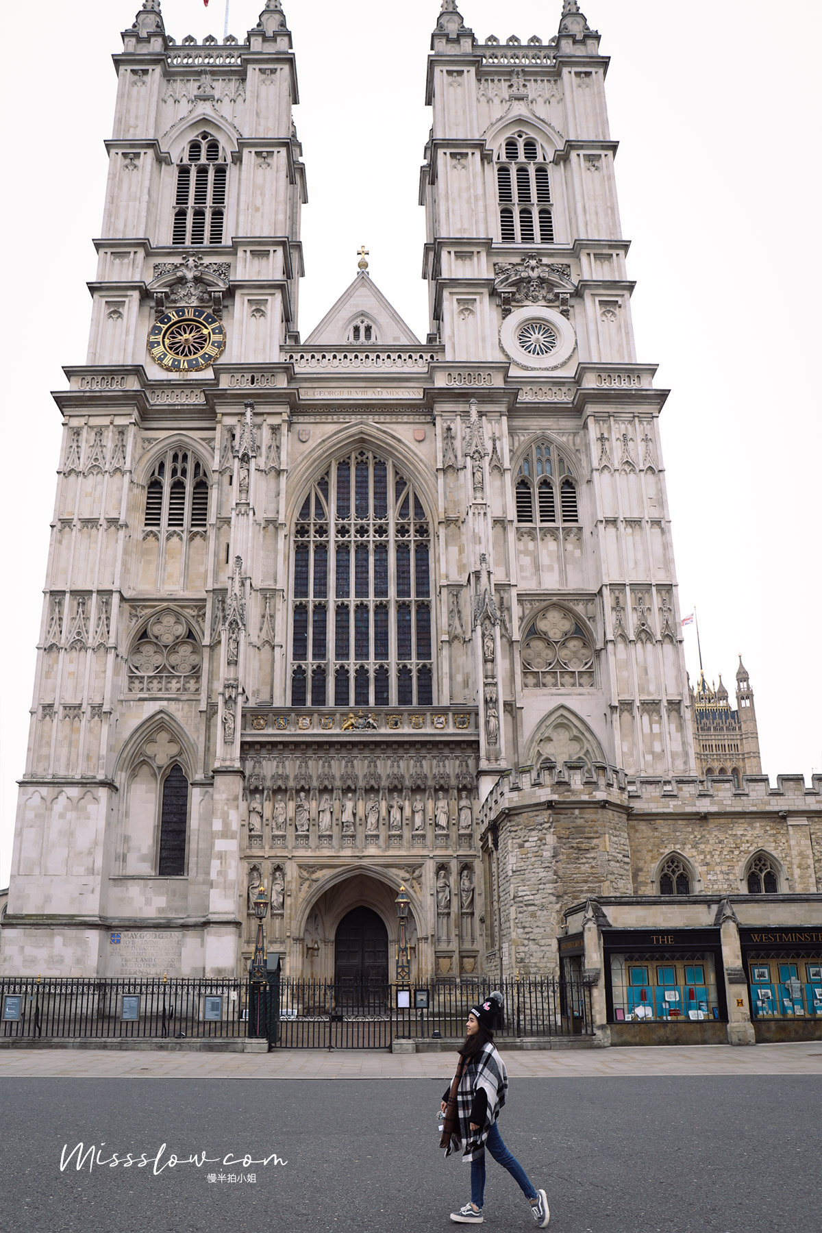西敏寺 Westminster Abbey必看的景點介紹：西敏寺西門門口