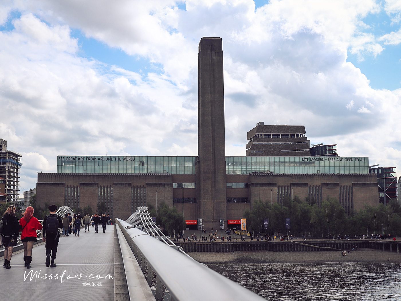倫敦泰晤士河南岸-Tate modern