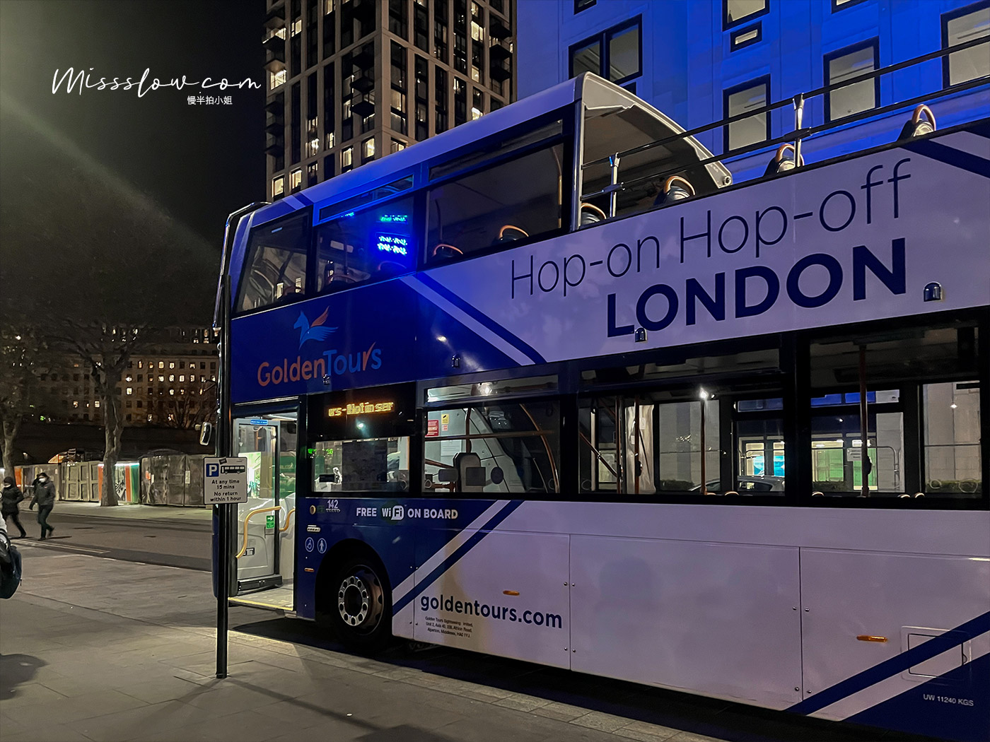 倫敦聖誕觀光巴士