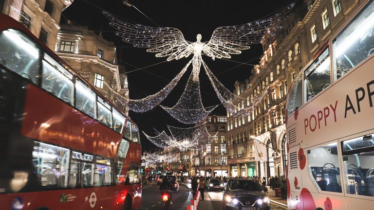 倫敦聖誕觀光巴士夜遊市區（倫敦塔橋、倫敦塔、攝政街…）的購票和交通方式