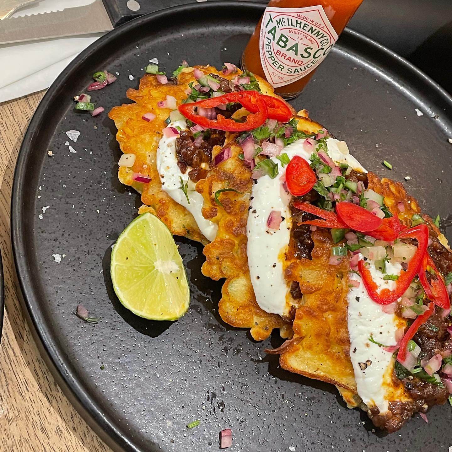 Flat White內的鹹食