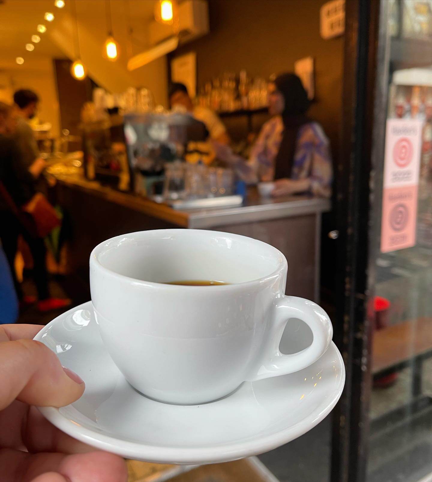 Flat White內的咖啡