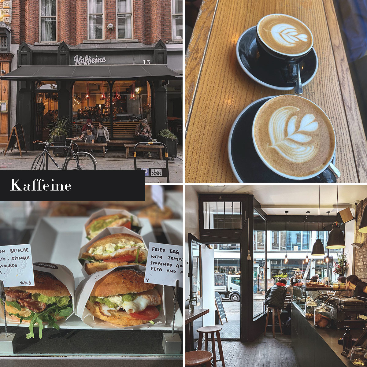 倫敦必喝咖啡店-Kaffeine,Fitzrovia