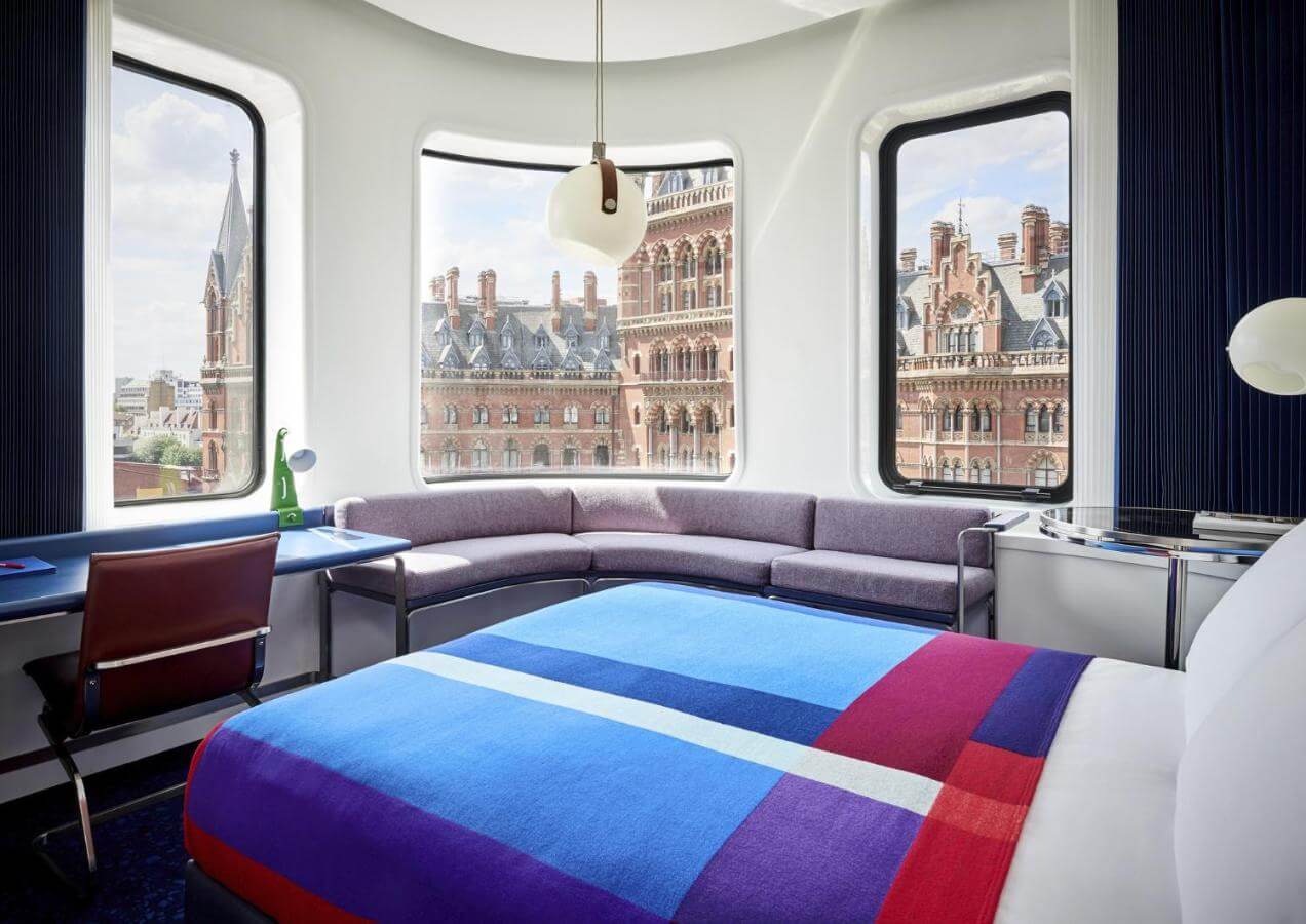 The Standard London摩登住宿雙人房