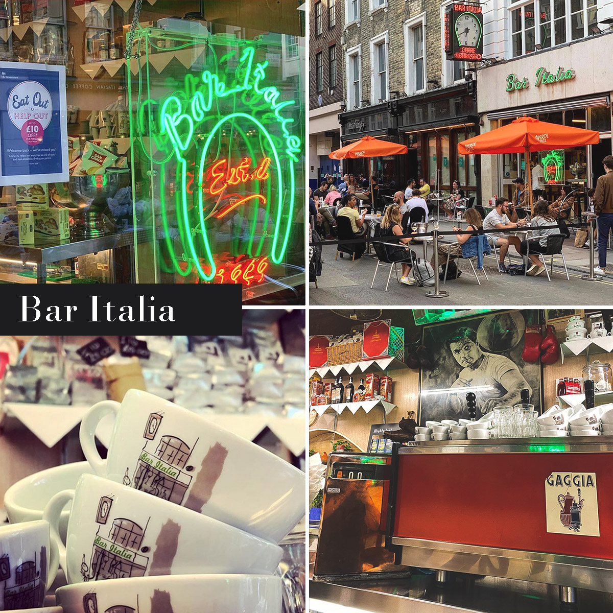 倫敦必喝咖啡店-Bar Italia,Soho
