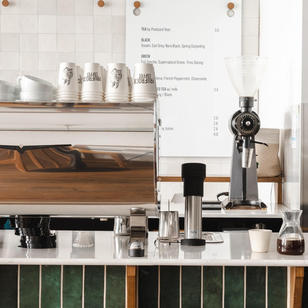 Prufrock Coffee櫃檯