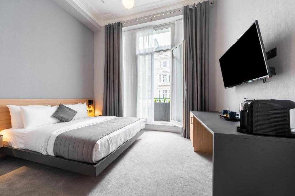 庚斯博羅飯店(The Gainsborough Hotel, South Kensington)雙人房型