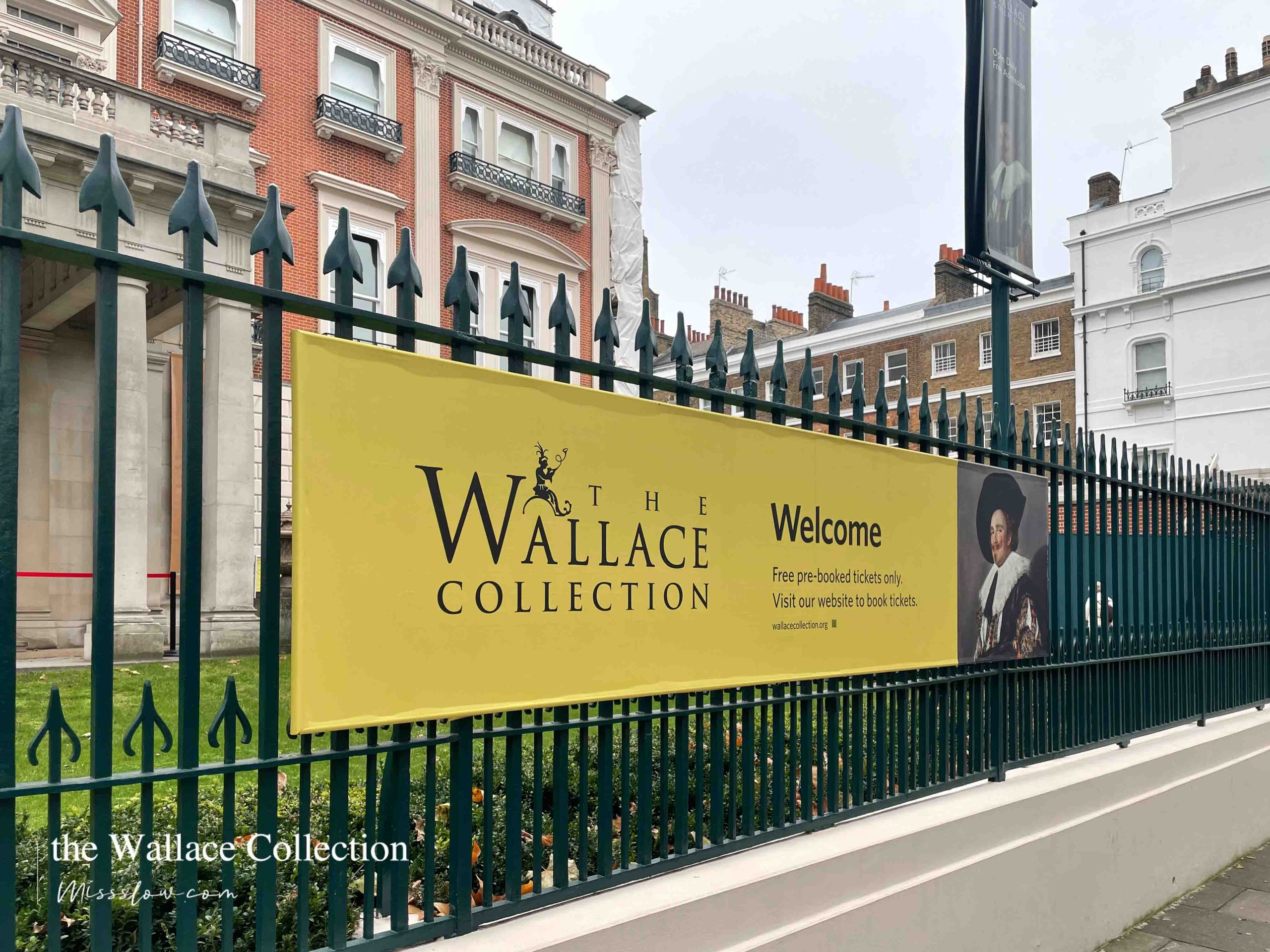 華萊士典藏館the Wallace Collection-大門口
