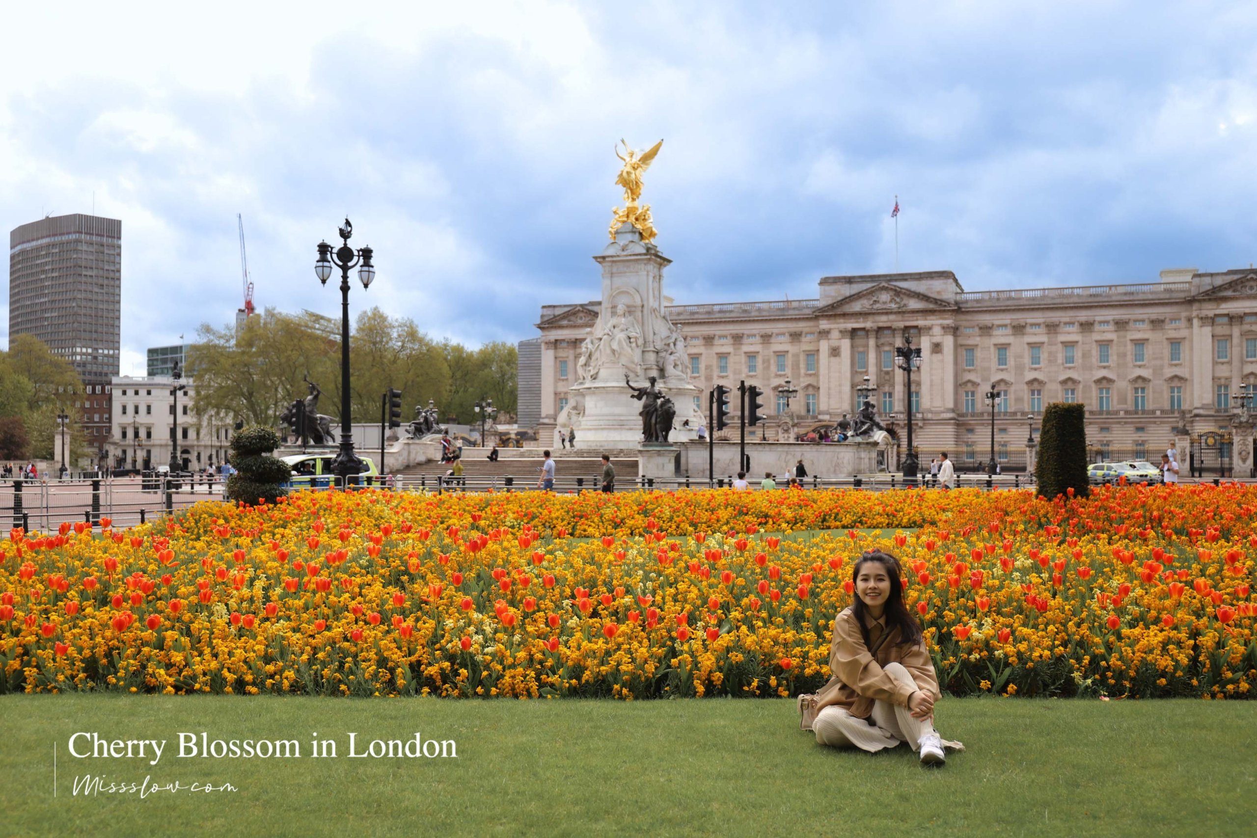 倫敦鬱金香_Buckingham Palace Memorial Gardens