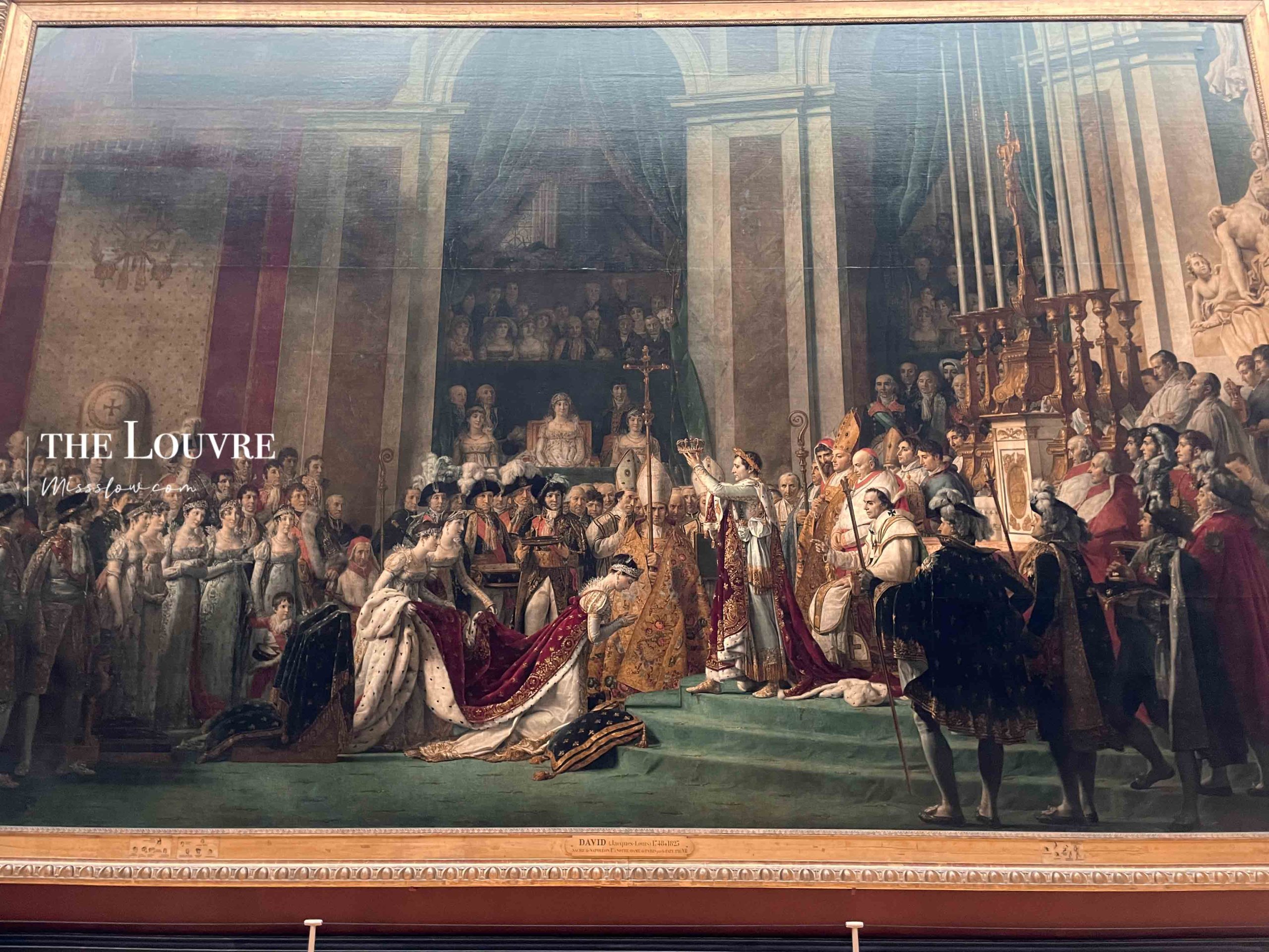 羅浮宮 拿破崙加冕 The Coronation of Napoleon