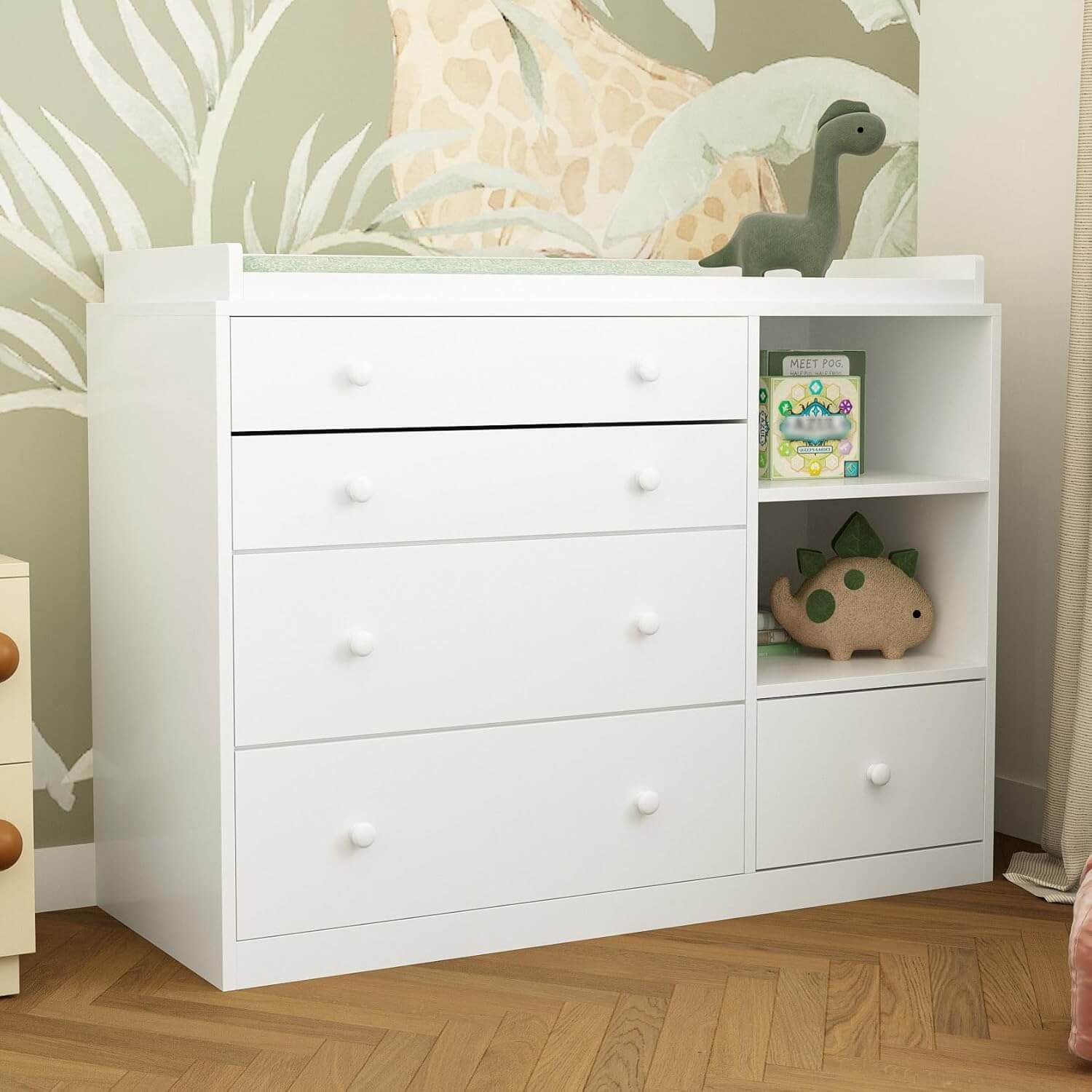 尿布台Changing Table Dresser｜Timechee 