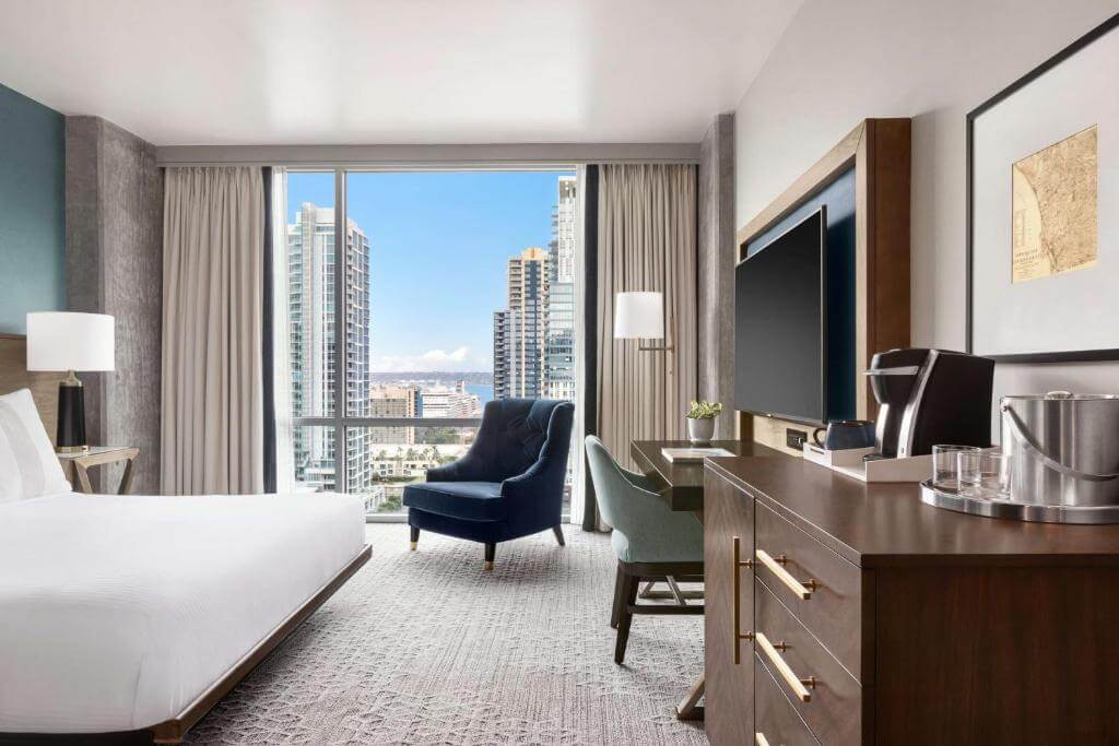 小義大利區 Carte Hotel San Diego Downtown 房間內