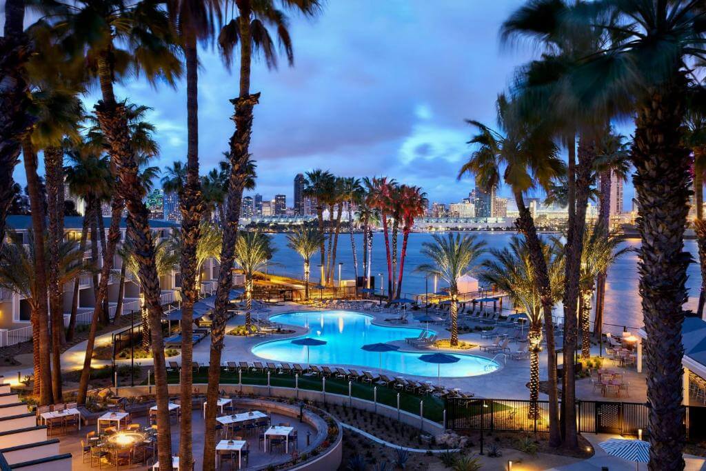Coronado Island Marriott Resort & Spa 泳池區