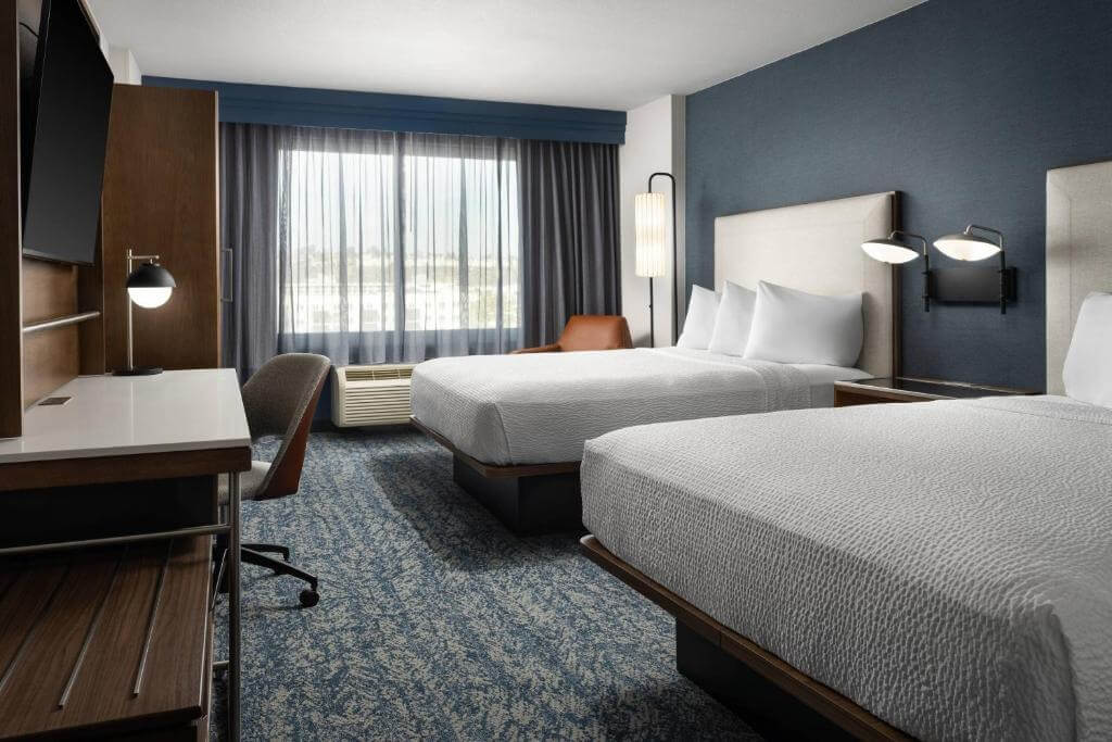 Courtyard by Marriott San Diego Mission Valley雙人房