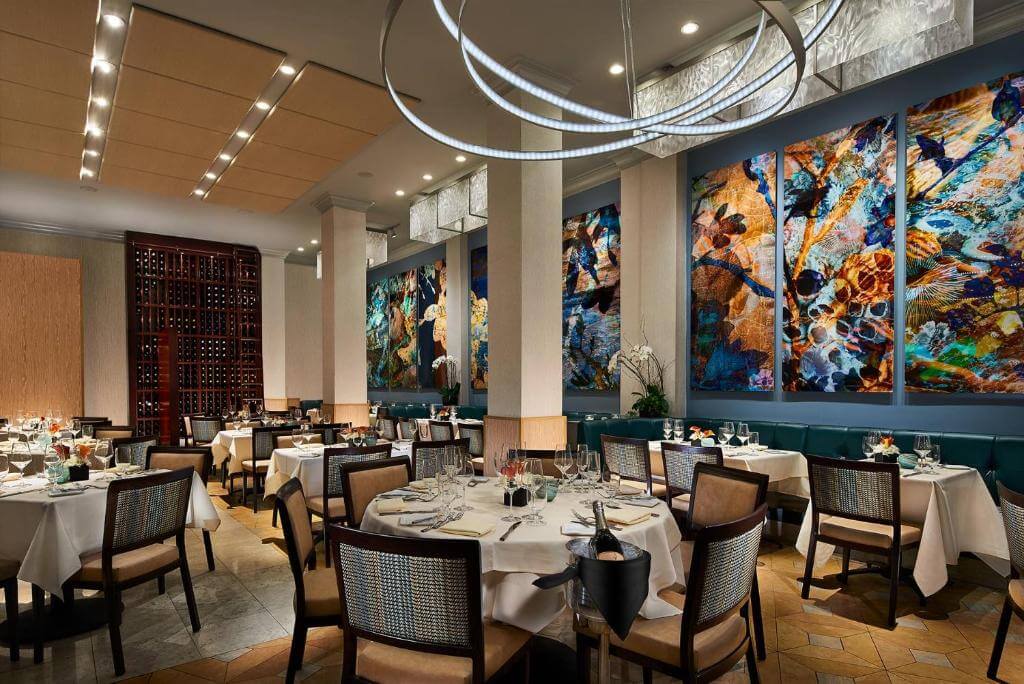 Grande Colonial La Jolla 用餐區
