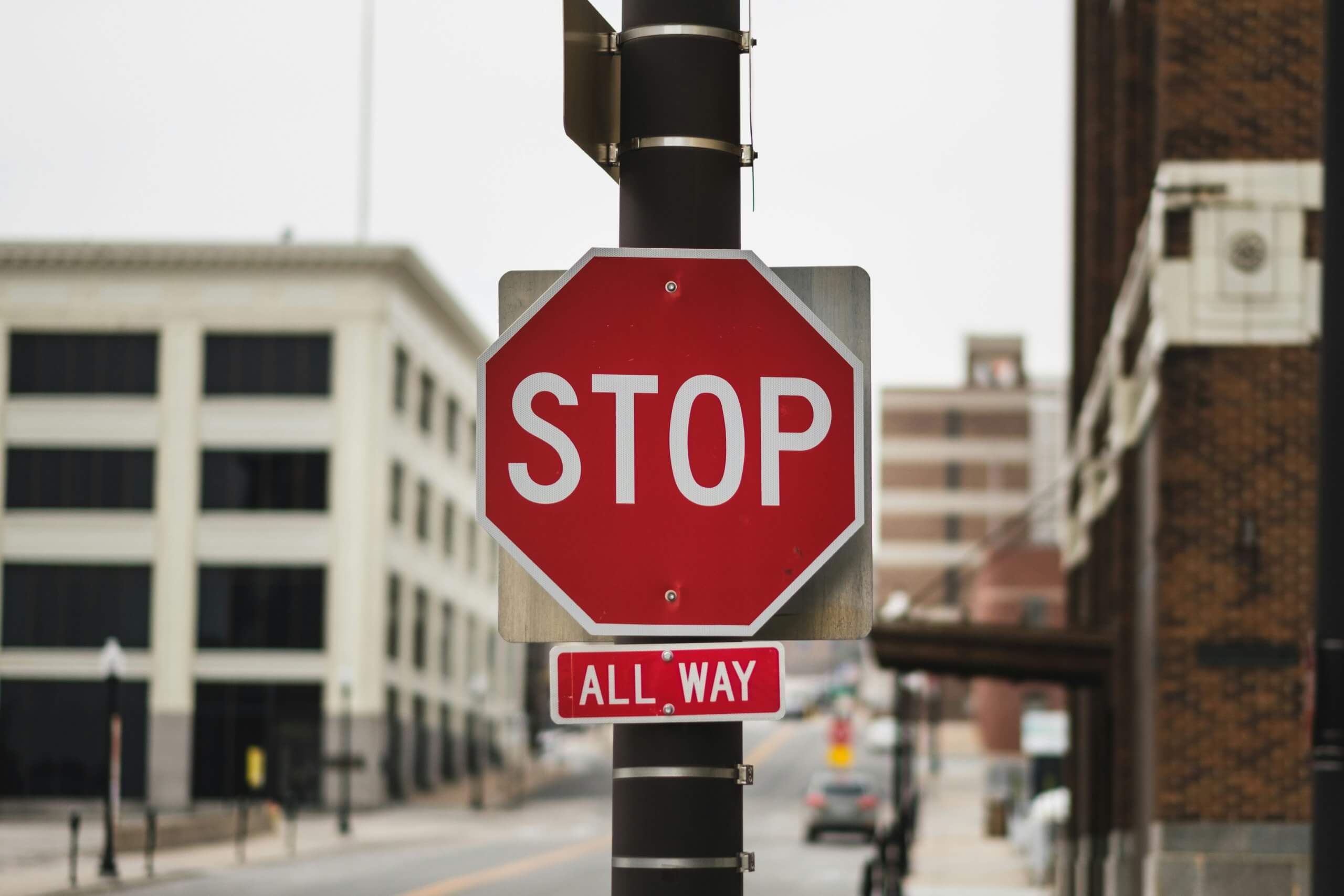 美國交通號誌 Stop sign