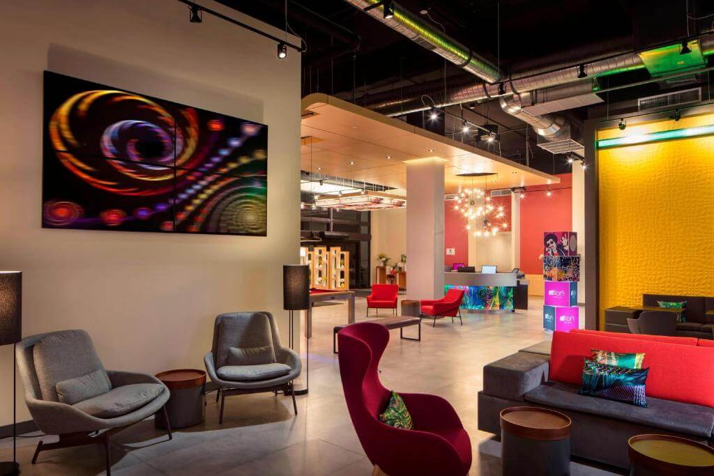 邁阿密住宿推薦克羅爾蓋博思雅樂軒酒店(Aloft Coral Gables)