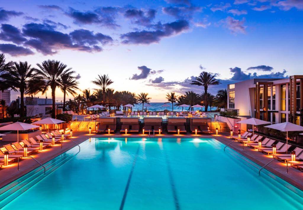艾登毫克邁阿密海灘酒店(Eden Roc Miami Beach)泳池