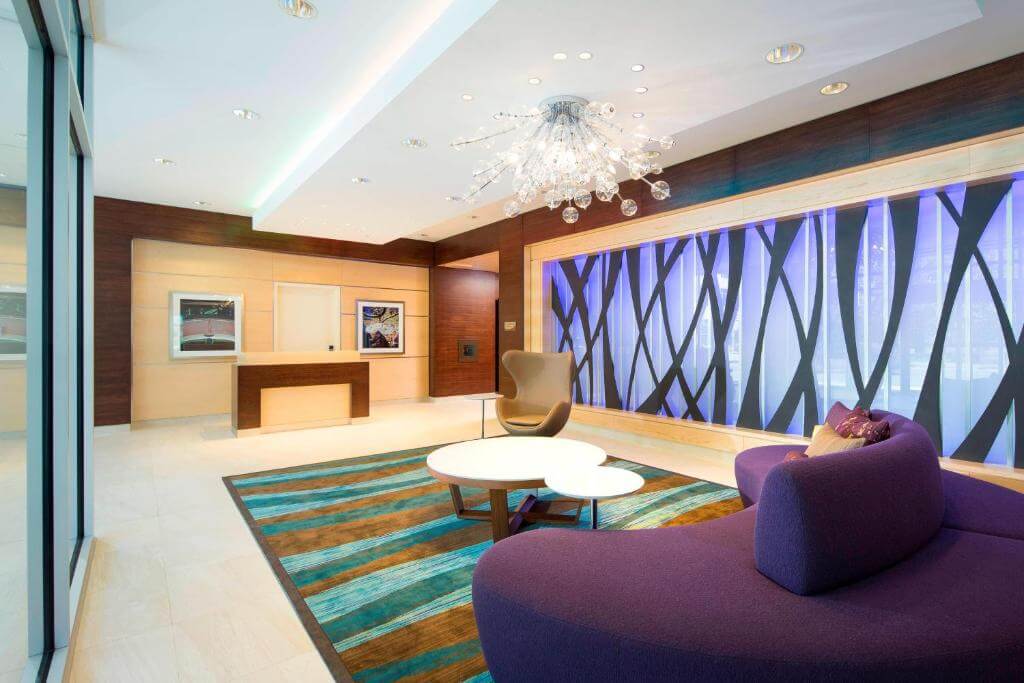 卡加利市中心萬豪費爾菲爾德套房飯店(Fairfield Inn & Suites by Marriott Calgary Downtown)公共空間
