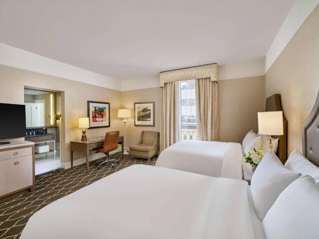 卡加利帕利斯費爾蒙酒店(Fairmont Palliser)雙人房大空間
