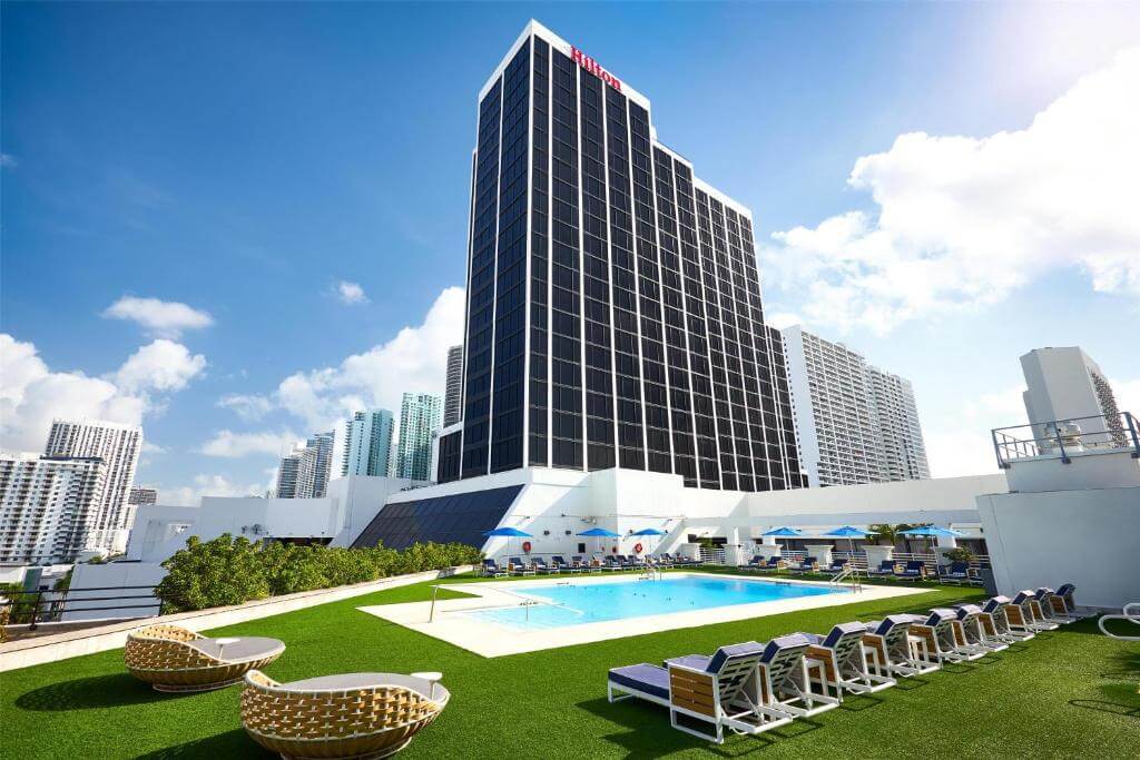 邁阿密飯店推薦邁阿密市中心希爾頓飯店(Hilton Miami Downtown)