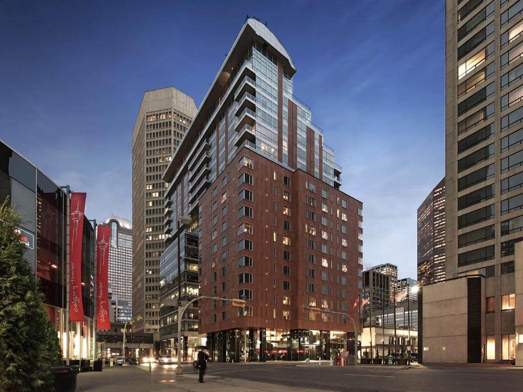 卡加利市中心飯店住宿推薦卡爾加里吉門酒店(Hotel Le Germain Calgary)