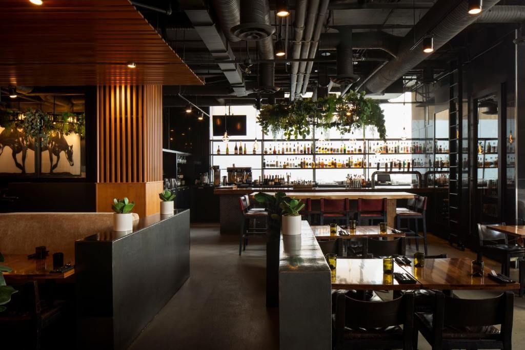 卡爾加里吉門酒店(Hotel Le Germain Calgary)用餐區