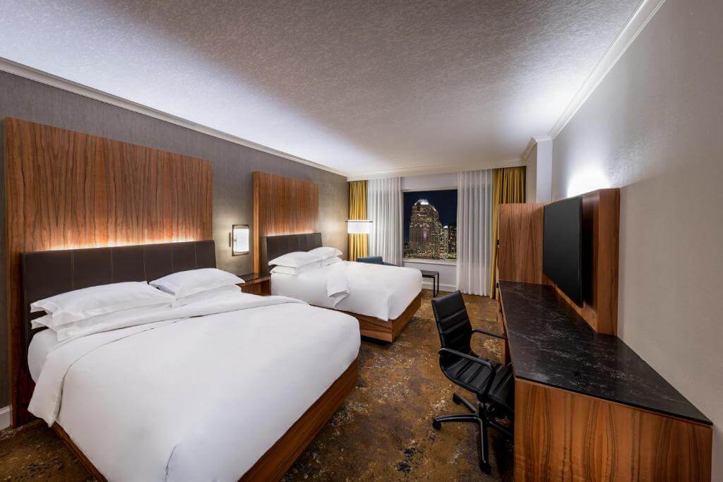 卡爾加里凱悅酒店(Hyatt Regency Calgary)四人房