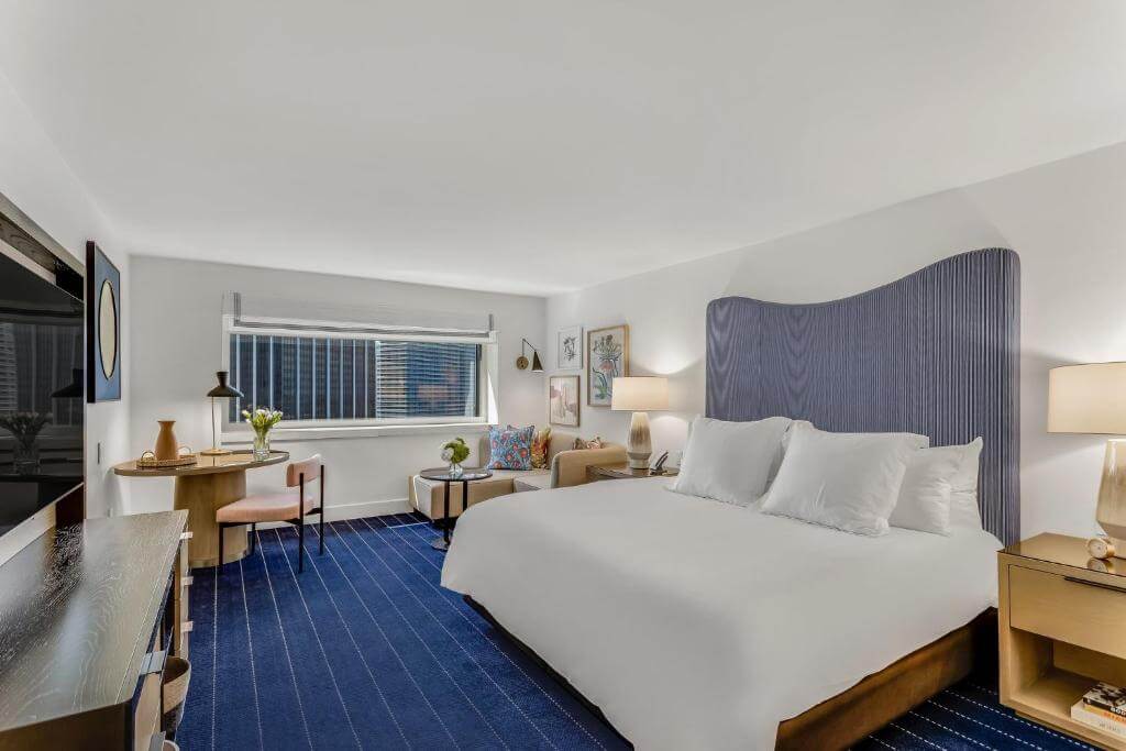 邁阿密洲際酒店(InterContinental Miami, an IHG Hotel)雙人房間內
