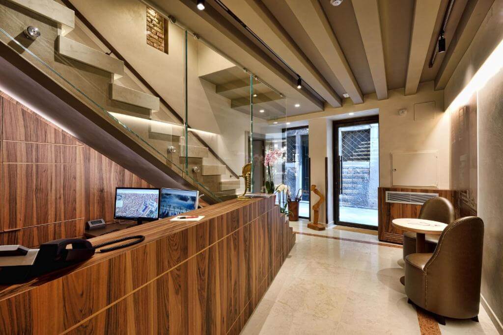 Rosa Salva Hotel一樓大廳區