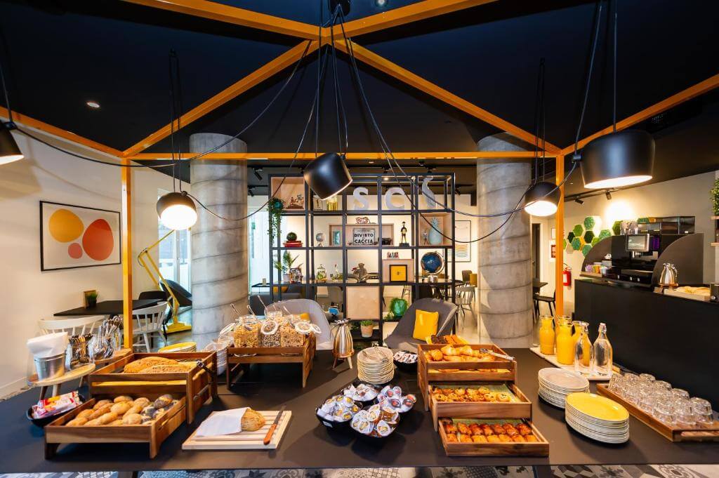 Staycity Aparthotels Venice Mestre用餐區