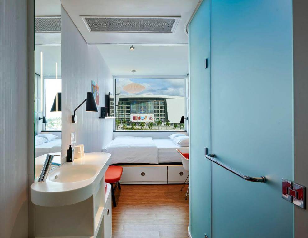 邁阿密世界中心酒店(citizenM Miami Worldcenter)房間內
