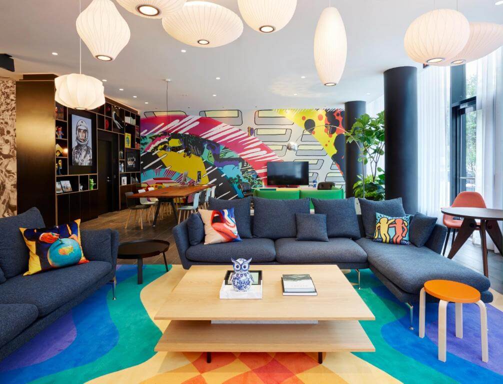 CitizenM Washington DC Capitol公共空間沙發區