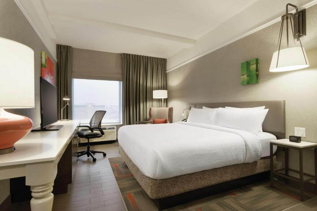 卡加利市中心希爾頓花園酒店(Hilton Garden Inn Calgary Downtown)雙人房