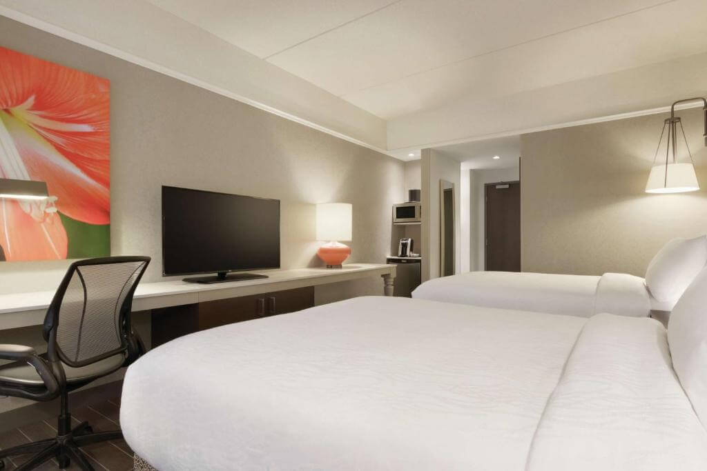 卡加利市中心希爾頓花園酒店(Hilton Garden Inn Calgary Downtown)四人房