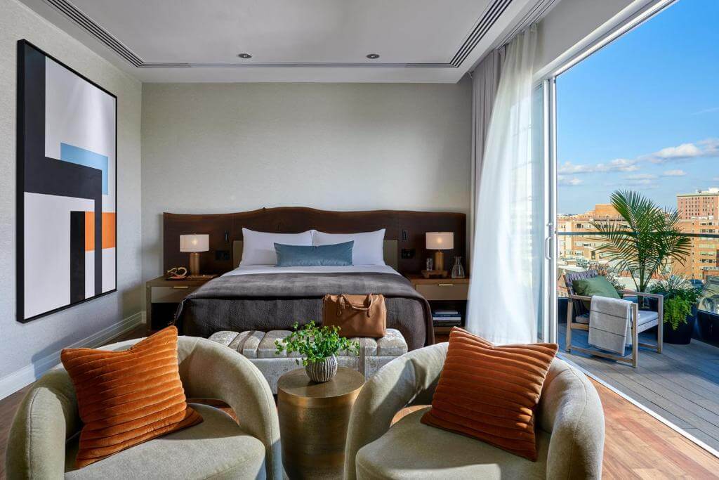 杜邦環島酒店(The Dupont Circle Hotel)雙人房型
