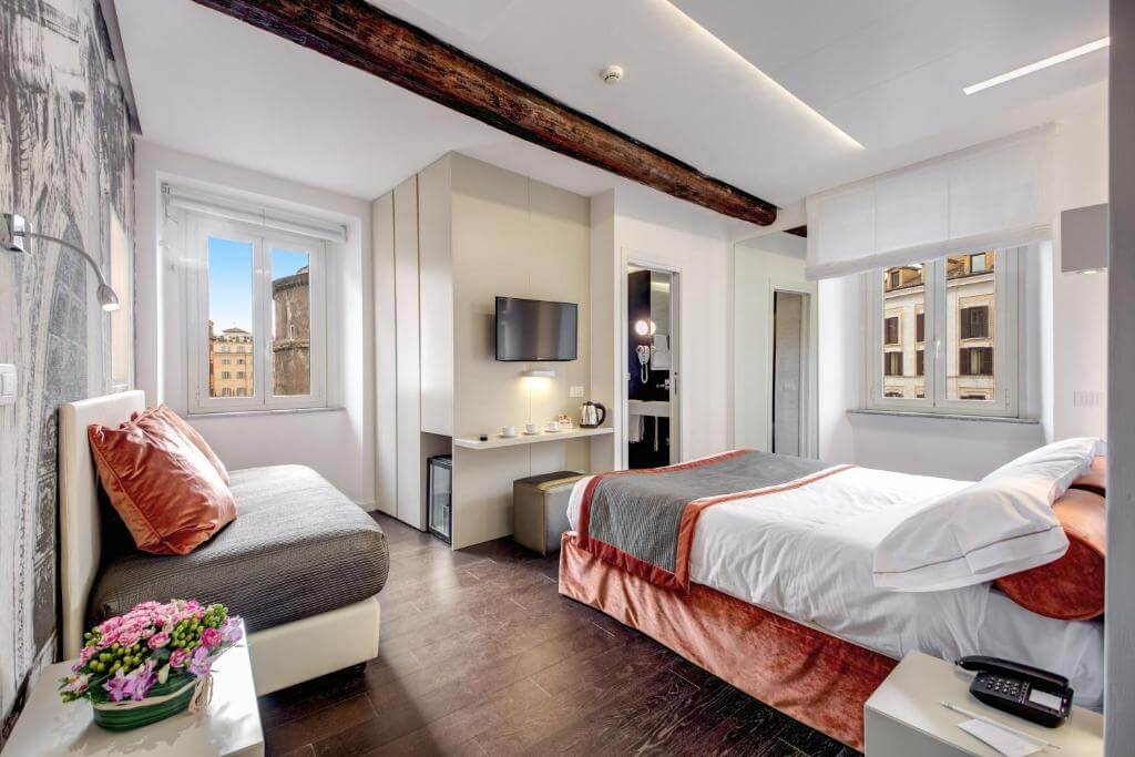 Hotel Abruzzi雙人房環境