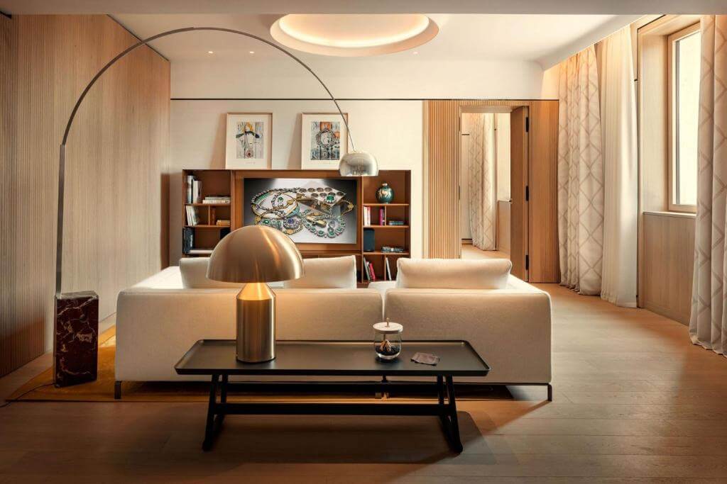 Bulgari Hotel Roma 小客廳