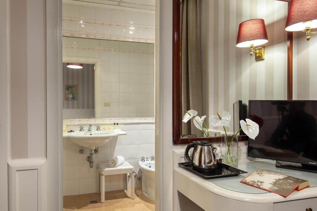 Hotel Nord Nuova Roma浴室空間