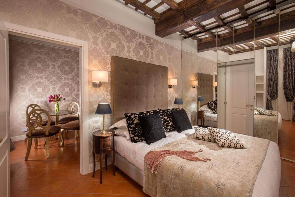 The Inn at the Spanish Steps雙人房環境