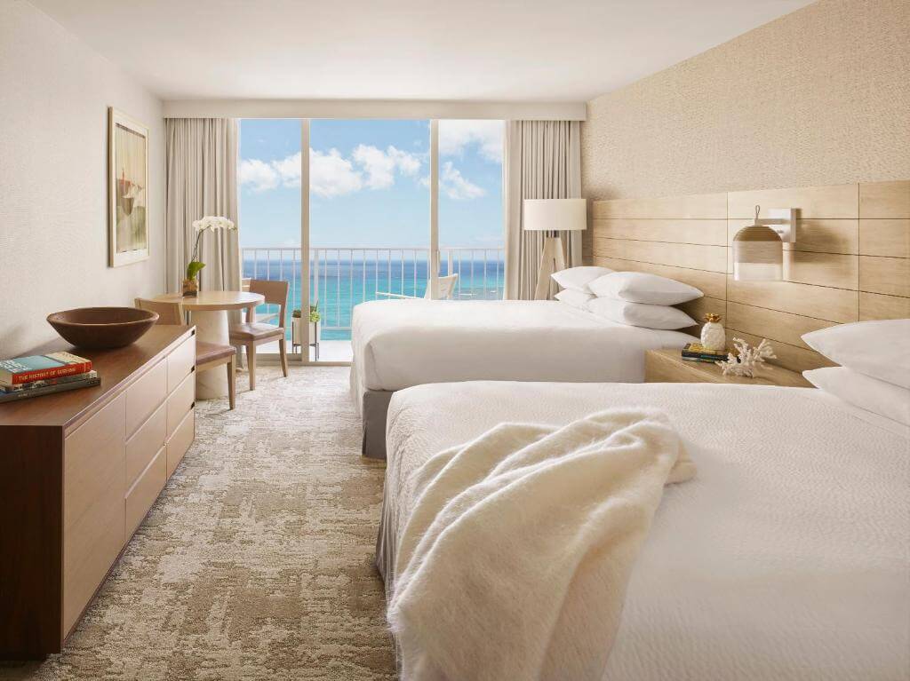 威基基海灘阿洛希拉尼酒店（ʻAlohilani Resort Waikiki Beach）房間環境