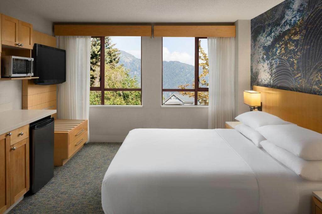 惠斯勒三角洲鄉村套房酒店(Delta Hotels by Marriott Whistler Village Suites)雙人房